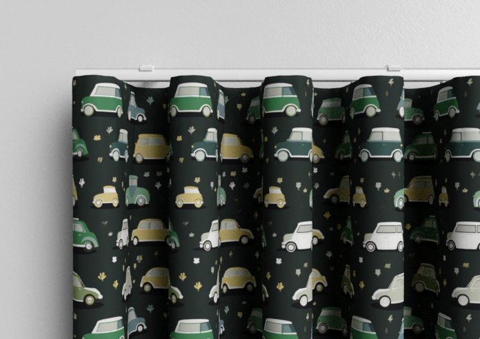 Roadtrip, Forest Green - Made to Measure Curtains - Image 13